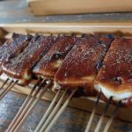若松屋; 虎渓公園名物の山椒薫る豆腐田楽と焼餅入りぜんざいを絶滅危惧の雰囲気で@多治見・岐阜